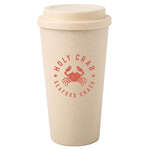 16 Oz Wheat Straw Mug Natural