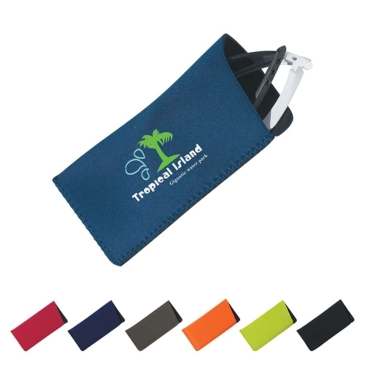 Neoprene Eyeglass/Sunglass Case with Custom Logo
