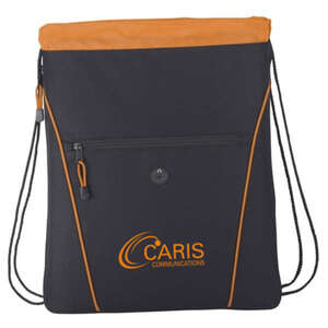 Custom Promotional Raven Drawstring Backpack