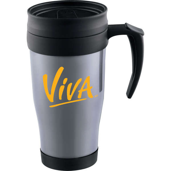 16Oz. Insulated Travel Mug, Customization Options Deluxe