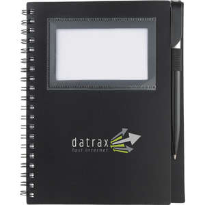 Promotional Products - 5.5 x 7 Star Spiral Notebook w/Pen