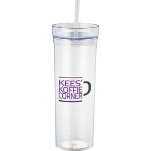 Custom Promotional Sauron 22 oz. Tumbler with Straw