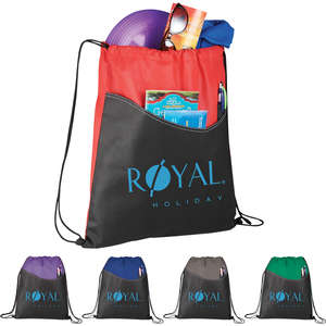 Bags - Rivers Non-Woven Drawstring Bag