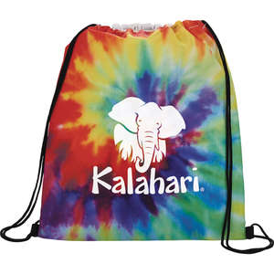 Kids Backpacks - Tie Dye Drawstring Bag