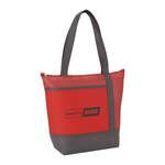 Chrome 9-Can Non-Woven Insulated Cooler Lunch Bag Red