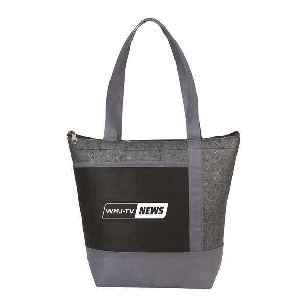 Custom Chrome 9-Can Non-Woven Insulated Cooler Lunch Bag | Deluxe.com