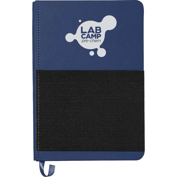 Custom Mix Elastic Phone Pocket Notebook | Deluxe.com