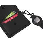 Recycled Wrist Lanyard with Card Holder See Comments