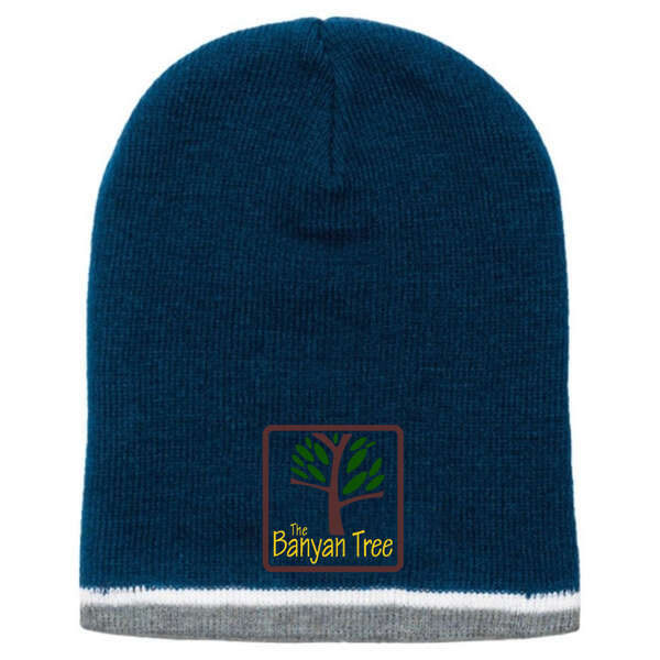 Custom Tri Color Beanie | Deluxe.com