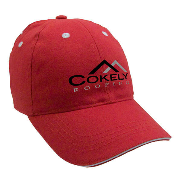 Custom Constructed Lightweight Brushed Cotton Twill Sandwich Cap | Deluxe.com