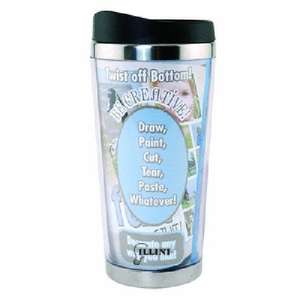 Travel Mugs - Stainless Steel Creative Tumbler - 12 oz.