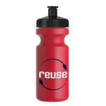 Bike Bottle with Push-Pull Lid - 22 oz. Red