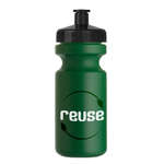 Bike Bottle with Push-Pull Lid - 22 oz. Green, Dark