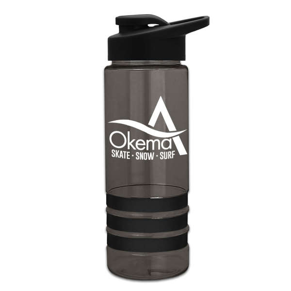 Custom Sergeant2 - 24 oz. Tritan Stripe - Drink-Thru Lid