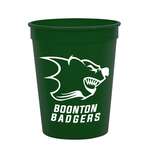 Cups On-The-Go -16 oz. Stadium Cup Green, Dark