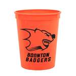 Cups On-The-Go -16 oz. Stadium Cup Orange, Blaze