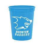 Cups On-The-Go -16 oz. Stadium Cup Cyan