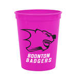 Cups On-The-Go -16 oz. Stadium Cup Pink, Raspberry