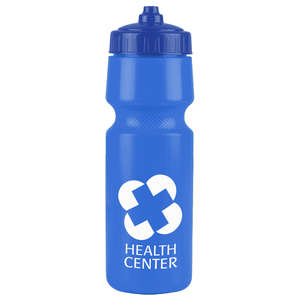 Custom Promotional The Mighty Shot 24 oz. Bike Bottle - Valve Lid