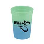 On-The-Go 12oz Cool Color Change Stadium Cup Green to Blue
