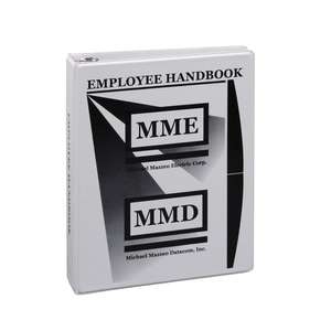 Custom Promotional Jr Heat Sealed Binder - 1" Round