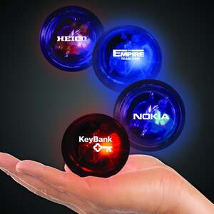 Toys - Light Up LED Flashballs - 1-7/8 Inch