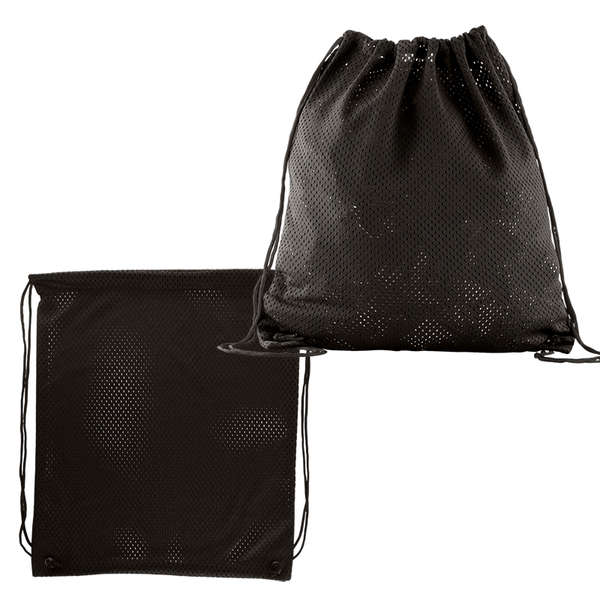 mesh drawstring backpack