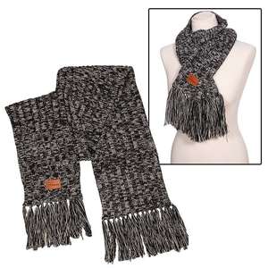 Custom Promotional Leeman Heathered Knit Scarf