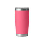 Pink, Tropical YETI Rambler 20 oz. Tumbler MagSlide Lid Pink, Tropical