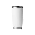 White YETI Rambler 20 oz. Tumbler MagSlide Lid White