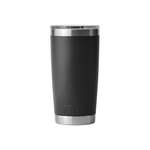 Black YETI Rambler 20 oz. Tumbler MagSlide Lid Black