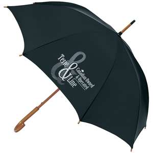 Wood Custom Umbrellas In Bulk Deluxe Umbrellas Executive Umbrella