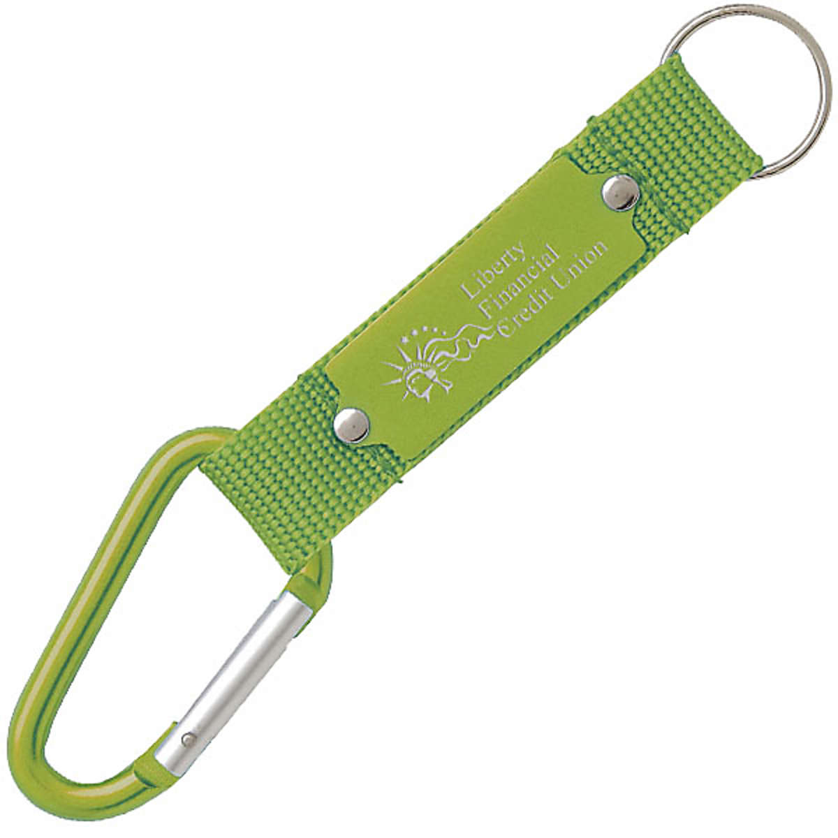 Carabiner Strap Key Ring with Custom Logo