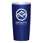 Adventure Stainless Steel Tumbler 20 Oz. Blue