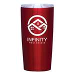 Adventure Stainless Steel Tumbler 20 Oz. Red