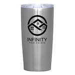 Adventure Stainless Steel Tumbler 20 Oz. Silver