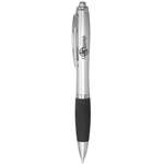 Black Curvacious Grip Pen Black