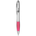 Pink Curvacious Grip Pen Pink