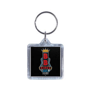 Custom Promotional 1-1/2" Square Full Color Acrylic Keytag