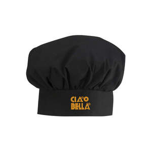 Apparel - Poplin Chef Hat - Black