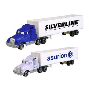 Party Favors and Games - Die-Cast Tractor Trailer Truck