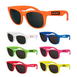 Custom Promotional Kids Solid Classic Sunglasses