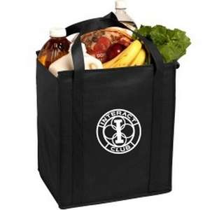Coolers and Insulated Bags - Insulated Large Non-Woven Grocery Tote