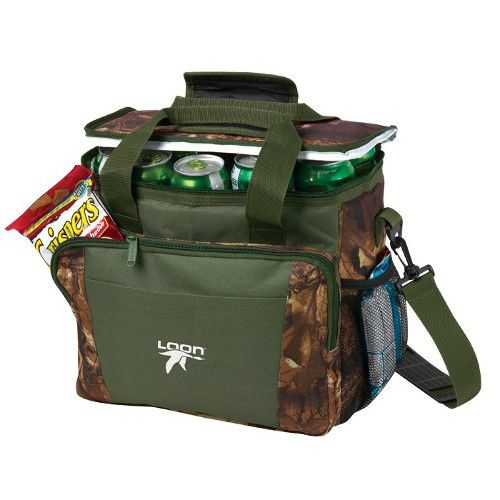 16 Can Camo Cooler Bag with Custom Logo