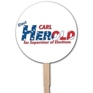 Custom Promotional Circle Rally Sign
