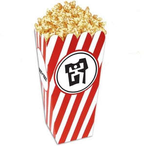 Party Accessories - Scoop Style Popcorn Box - Small