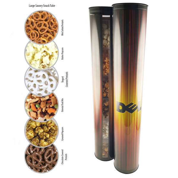 Custom Tube of Savory Treats | Deluxe.com