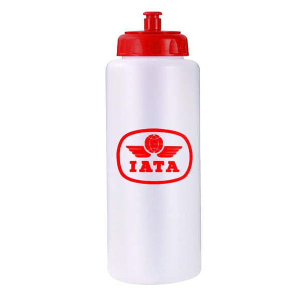 Order Custom Grip Bottle with Push 'n' Pull Cap - 32 oz.