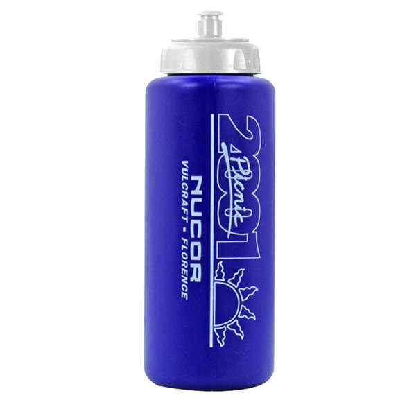 Order Custom Grip Bottle with Push 'n' Pull Cap - 32 oz.