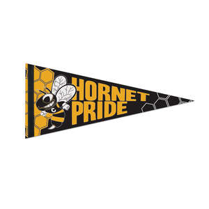 School and Spirit - Premium Felt Pennant - 8 x 18